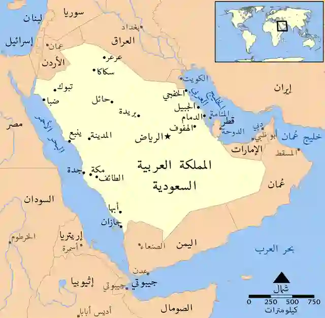 السعودية تعلن عن مواقع جديدة لا يجوز تملك الأراضي والعقارات فيها للمواطنين والمقيمين 